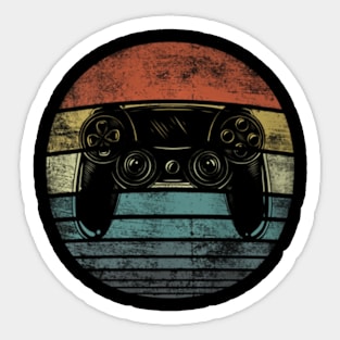 Video Retro Video Game Controller Gaming Sticker